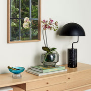 Poise Lampe de Table Black/Marble - Hübsch - Algomasparis shop 