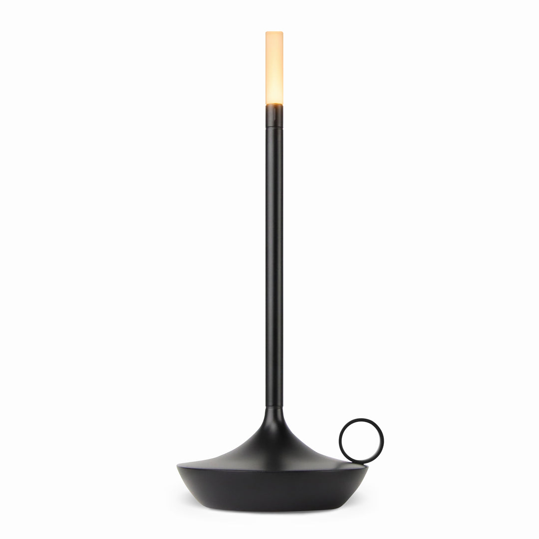 Lampe de table Métal WICK-GRAYPANTS- Rechargeable Table Light, USB-C - Algomasparis shop 